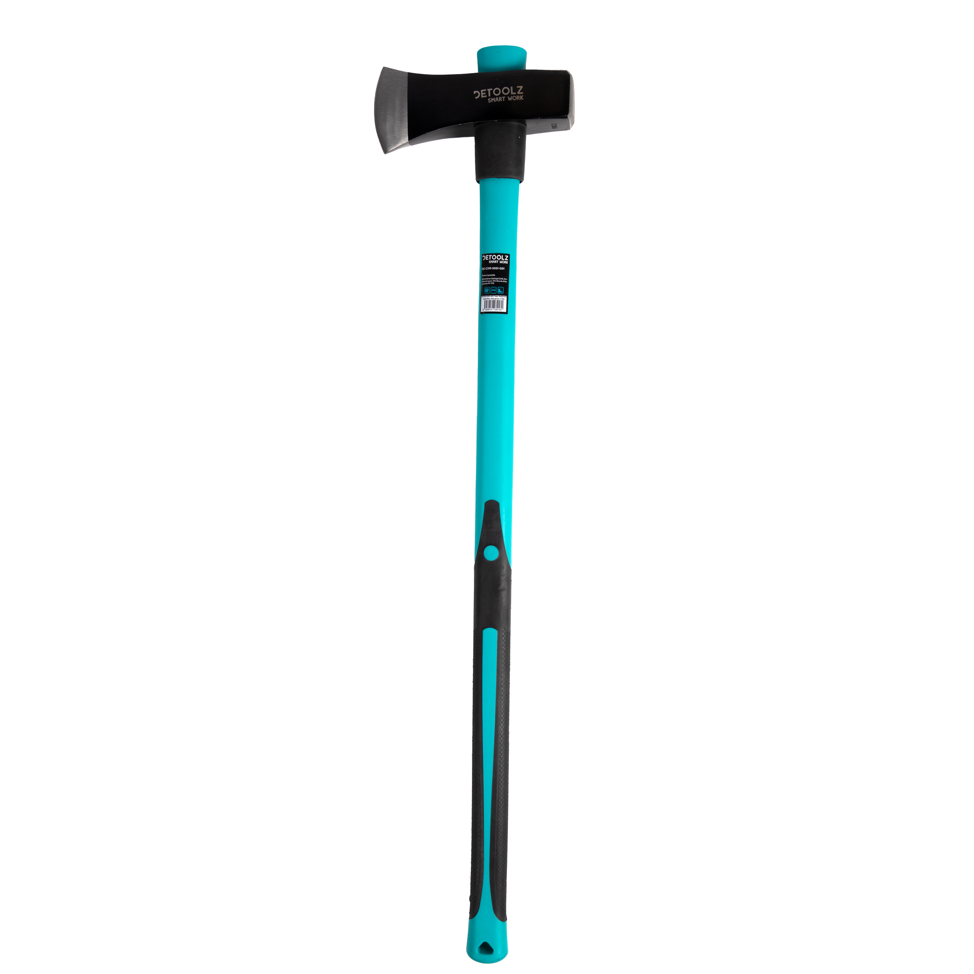 Topor despicator DETOOLZ DZ-C319-S001-G01, coada fibra de sticla, PP si TPR, 2700 g