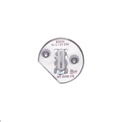 Bec auto far faza lunga E1 22J, H1, 12V 55W BOSCH 1987302011 Pure Light WS