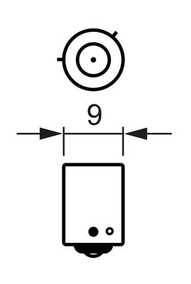 Bec auto incandescent E1 2LV, H21W BAY9s, 24V 21W BOSCH 1 987 302 533 Trucklight