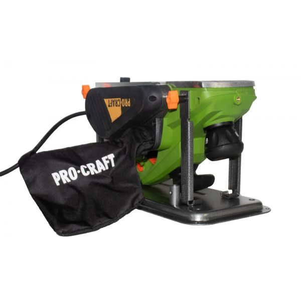 Rindea electrica cu masa PROCRAFT PE 2150, 1300 W, 16000 rpm, 2 cutite cu sac colectare