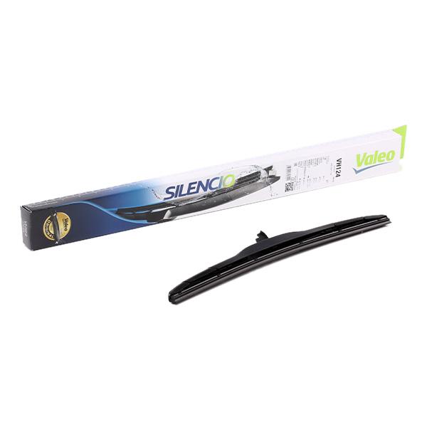 Lamela stergator parbriz VALEO 574724 SILENCIO HYBRID SINGLE, lungime 400 mm, cu spoiler
