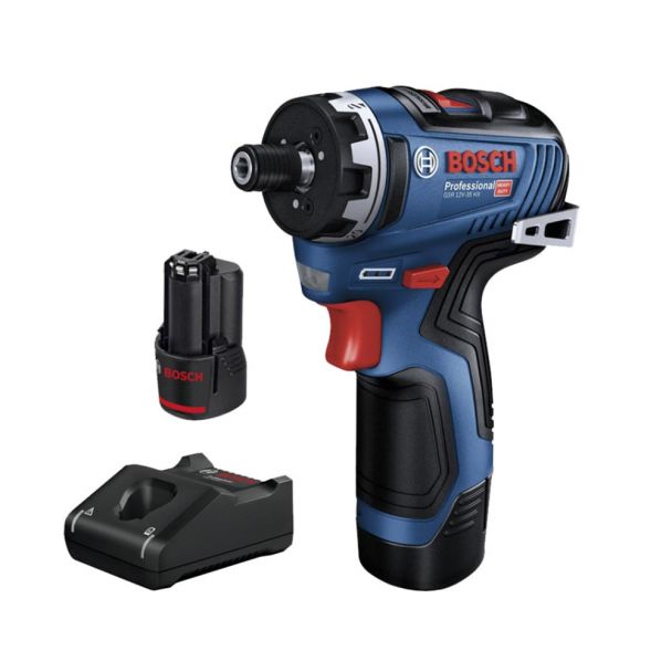 Masina de gaurit si insurubat cu acumulator BOSCH GSR 12V-35 HX 06019J9101, 20-35 Nm, 460-1750 rpm, 2 x GBA 12V, 3.0Ah, incarcator GAL 12V-40