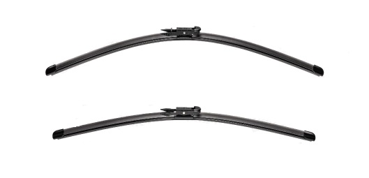 Set stergatoare parbriz VALEO SILENCIO FLAT BLADE 574389, lungime 500 mm, 600 mm, lama stergator lata