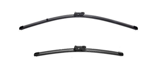 Set stergatoare parbriz VALEO SILENCIO FLAT BLADE 577814, lungime 530 mm, 580 mm, lama stergator lata