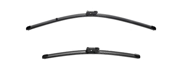 Set stergatoare parbriz VALEO SILENCIO FLAT BLADE 577843, lungime 400 mm, 650 mm, lama stergator lata
