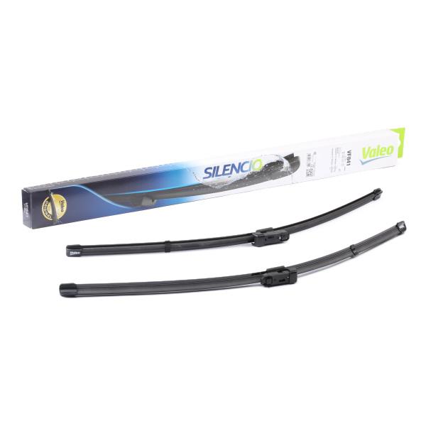 Set stergatoare parbriz VALEO SILENCIO FLAT BLADE 577841, lungime 600 mm, lama stergator lata