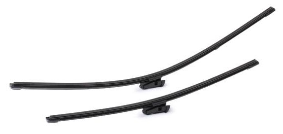 Set stergatoare parbriz VALEO SILENCIO FLAT BLADE 577958, lungime 430 mm, 600 mm, lama stergator lata