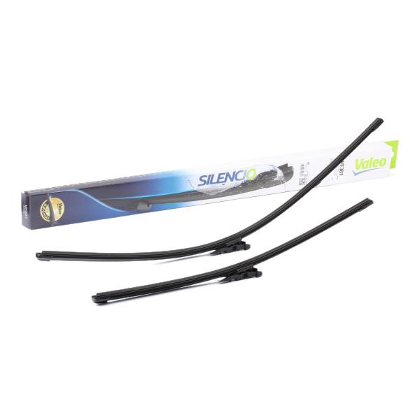 Set stergatoare parbriz VALEO SILENCIO FLAT BLADE 574481, lungime 475 mm, 650 mm, pentru MERCEDES-BENZ Clasa B (W246, W242)