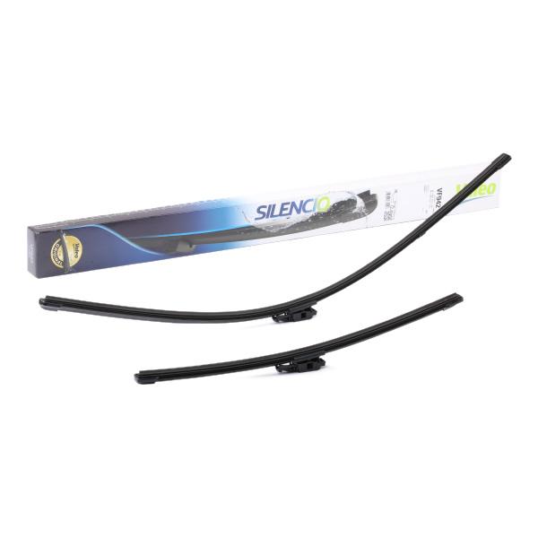 Set stergatoare parbriz VALEO SILENCIO FLAT BLADE 577954, lungime 650 mm, 700 mm, lama stergator lata