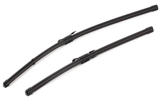 Set stergatoare parbriz VALEO SILENCIO FLAT BLADE 577828, lungime 600 mm, 450 mm, lama stergator lata