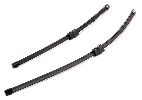 Set stergatoare parbriz VALEO SILENCIO FLAT BLADE 574687, lungime 500 mm, 650 mm, lama stergator lata