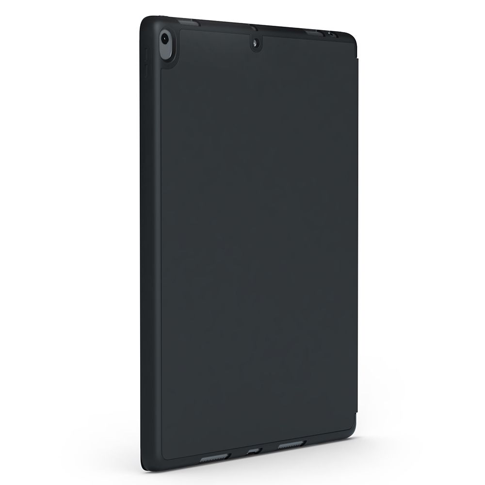 Husa pentru tableta NEXT ONE IPAD-10.2-ROLLBLK, iPad 10.2, Rollcase Black, cu suport pentru stilou, anti amprenta, silicon, negru