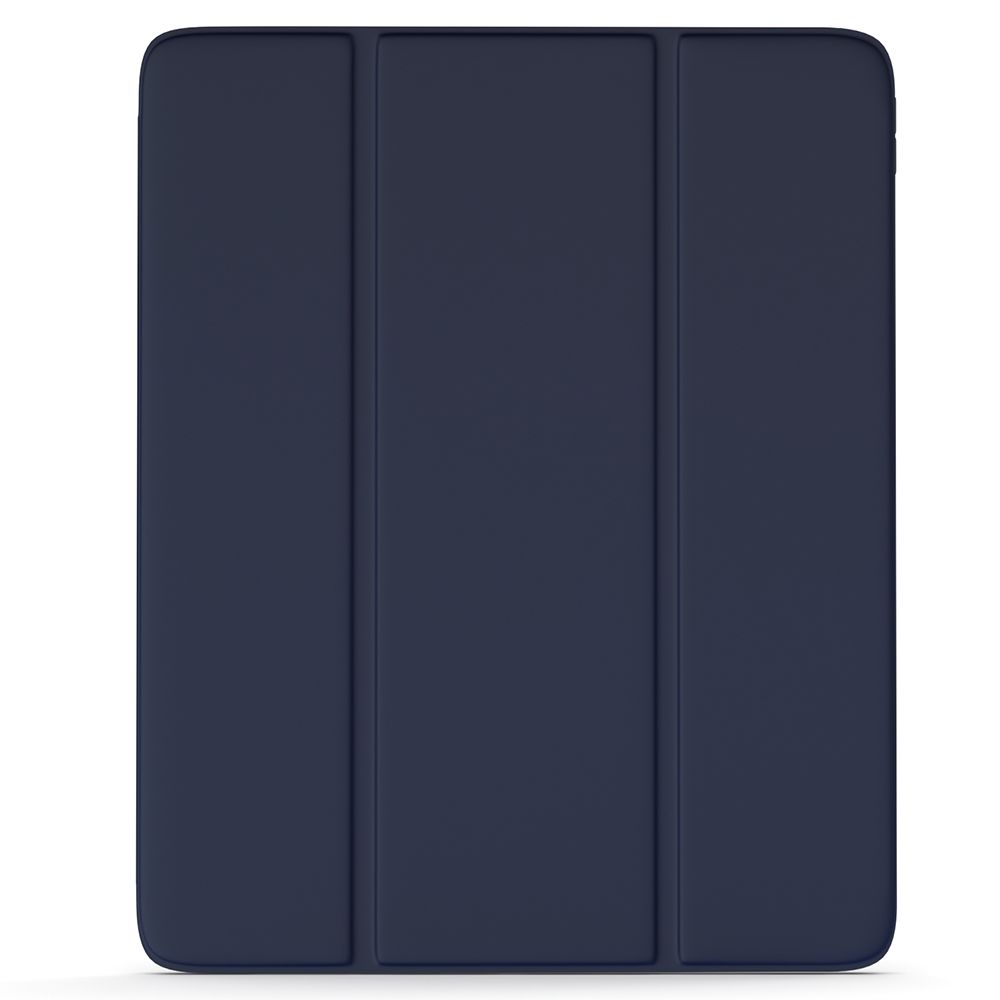 Husa pentru tableta NEXT ONE IPAD-11-ROLLBLU, iPad 11 inch, Royal Blue, cu suport pentru stilou, anti amprenta, silicon, albastru
