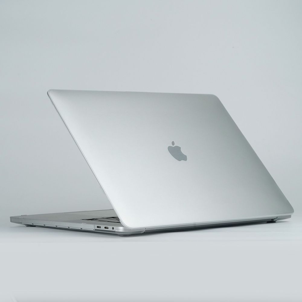 Carcasa MacBook Air 13 inch NEXT ONE AB1-MBA13-SFG-FOG, Hard Shell Fog Transparent, policarbonat, design ultra subtire 1.1 mm grosime, transparent