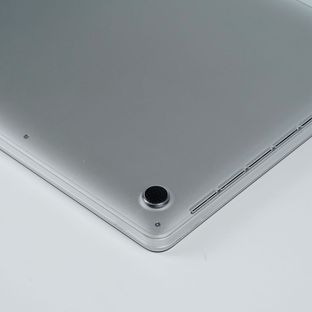 Carcasa MacBook Air 13 inch NEXT ONE AB1-MBA13-SFG-FOG, Hard Shell Fog Transparent, policarbonat, design ultra subtire 1.1 mm grosime, transparent