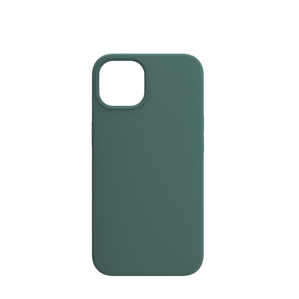 Husa pentru iPhone 13 NEXT ONE IPH6.1-2021-MAGSAFE-GREEN, silicon, MagSafe, Leaf Green, rezistenta la socuri si zgarieturi, verde