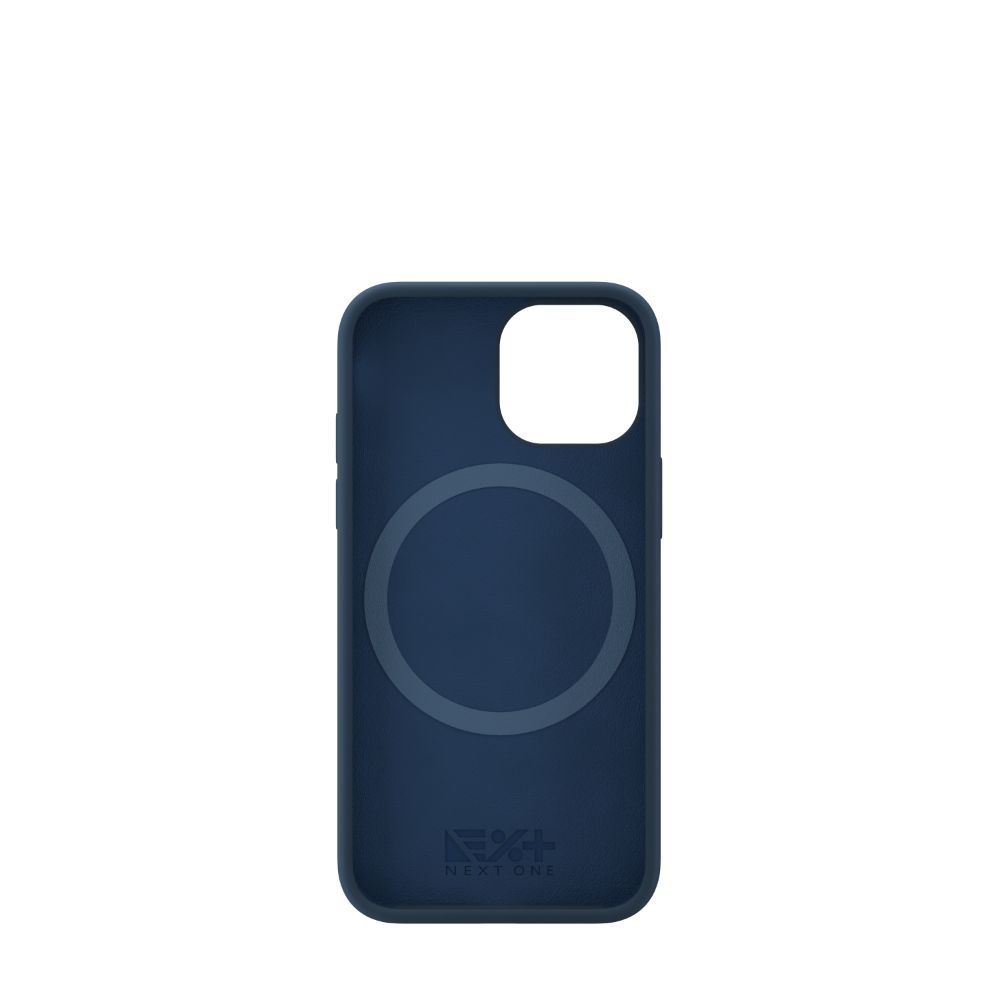 Husa pentru iPhone 13 Mini NEXT ONE IPH5.4-2021-MAGSAFE-BLUE, silicon, MagSafe Royal Blue, rezistenta la socuri si zgarieturi, albastru
