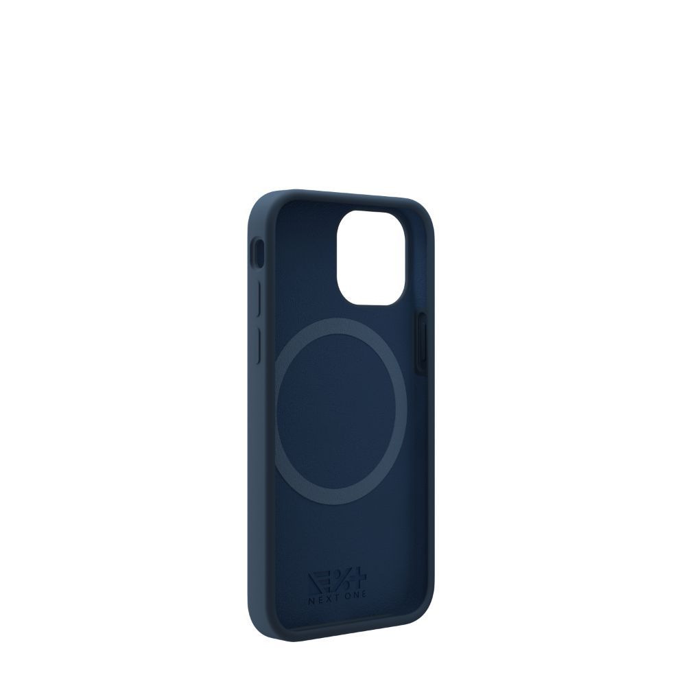 Husa pentru iPhone 13 Mini NEXT ONE IPH5.4-2021-MAGSAFE-BLUE, silicon, MagSafe Royal Blue, rezistenta la socuri si zgarieturi, albastru