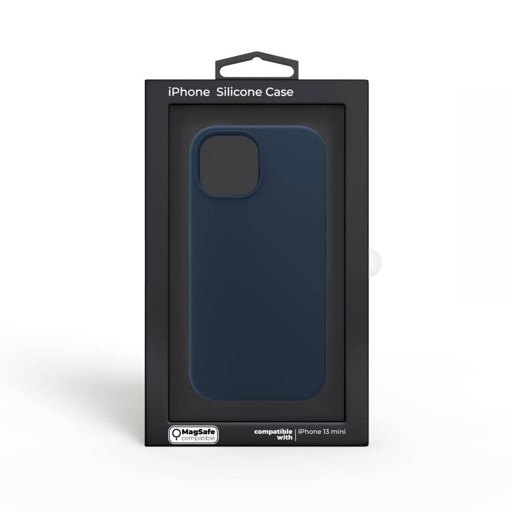 Husa pentru iPhone 13 Mini NEXT ONE IPH5.4-2021-MAGSAFE-BLUE, silicon, MagSafe Royal Blue, rezistenta la socuri si zgarieturi, albastru