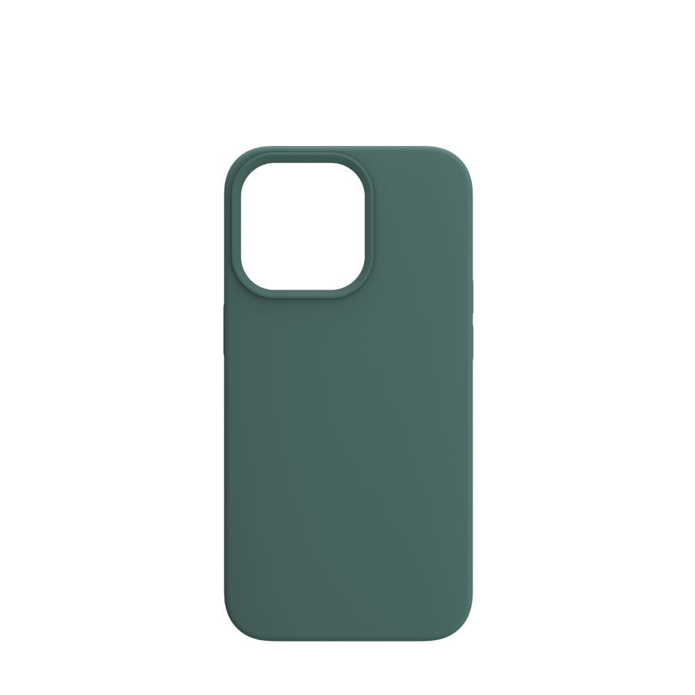 Husa pentru iPhone 13 Pro NEXT ONE IPH6.1PRO-2021-MAGSAFE-GREEN, One Silicon, MagSafe, Leaf Green, rezistenta la socuri si zgarieturi, verde