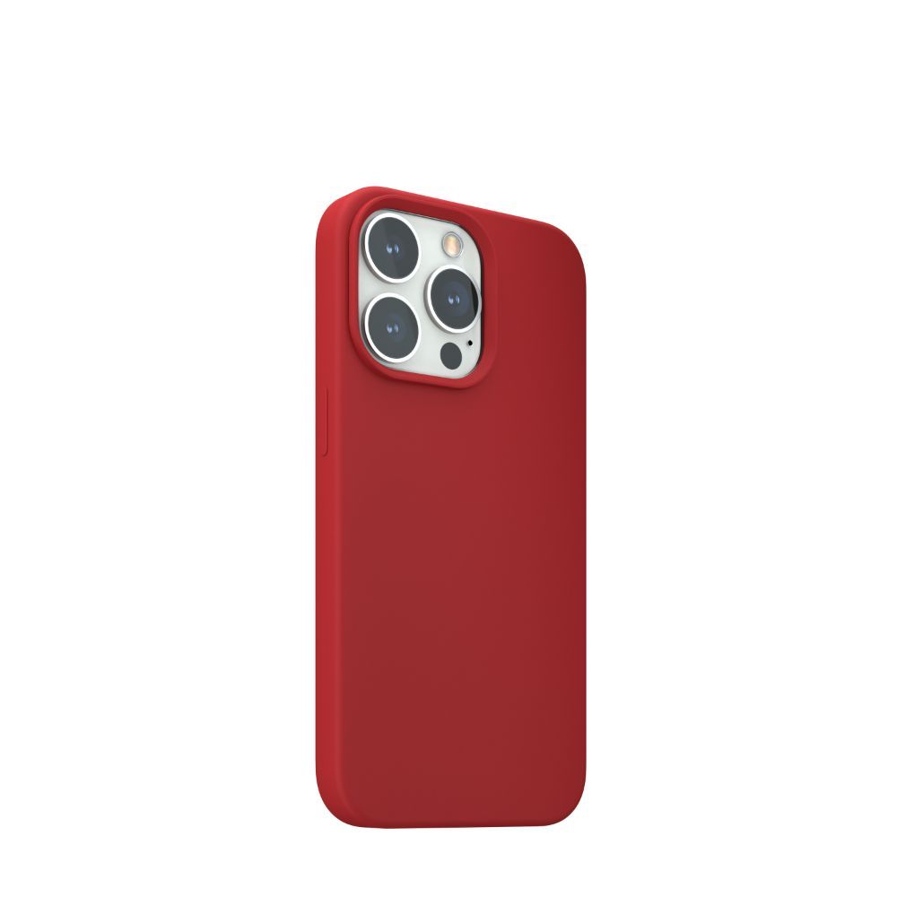 Husa pentru iPhone 13 Pro NEXT ONE IPH6.1PRO-2021-MAGSAFE-RED, One Silicon, MagSafe, Red, rezistenta la socuri si zgarieturi, rosu
