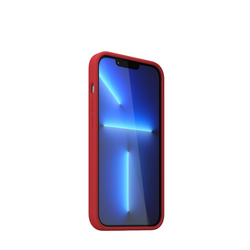 Husa pentru iPhone 13 Pro NEXT ONE IPH6.1PRO-2021-MAGSAFE-RED, One Silicon, MagSafe, Red, rezistenta la socuri si zgarieturi, rosu