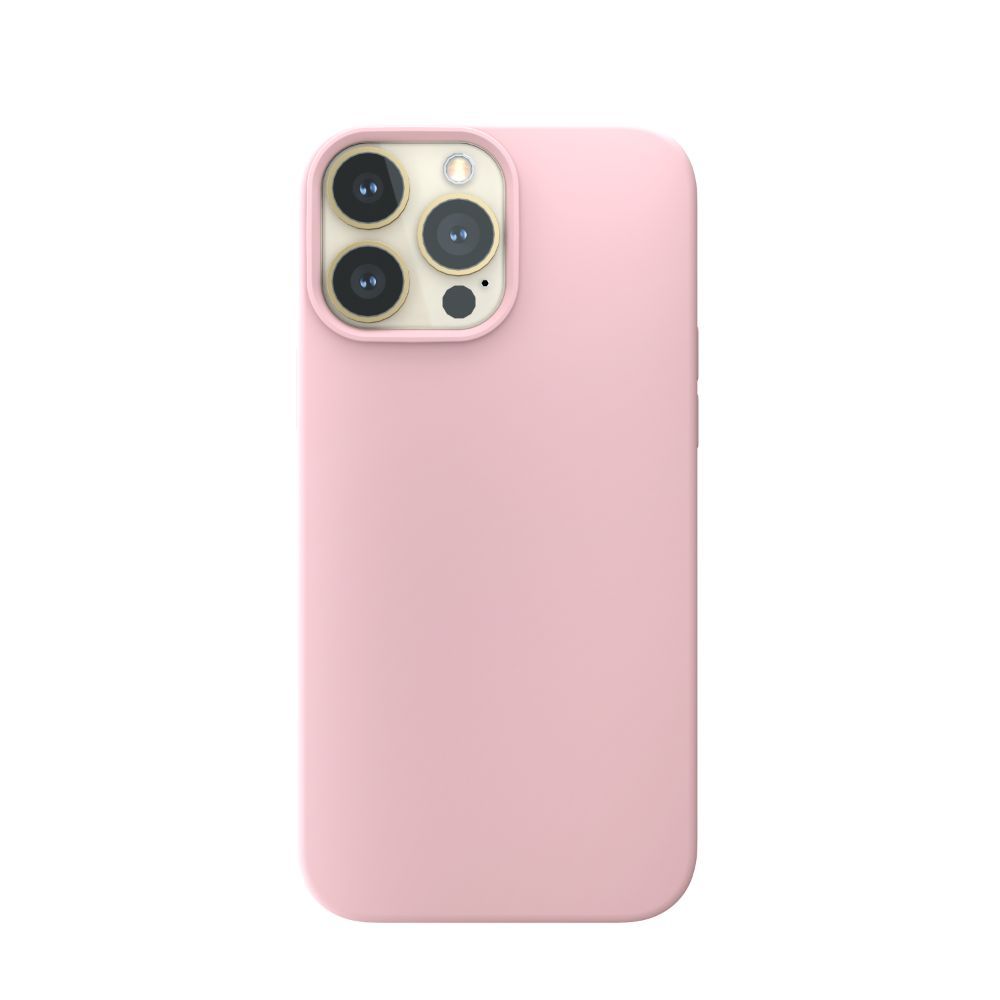 Husa pentru iPhone 13 Pro Max NEXT ONE IPH6.7-2021-MAGSAFE-PINK, One Silicon, MagSafe, Ballet Pink, rezistenta la socuri si zgarieturi, roz