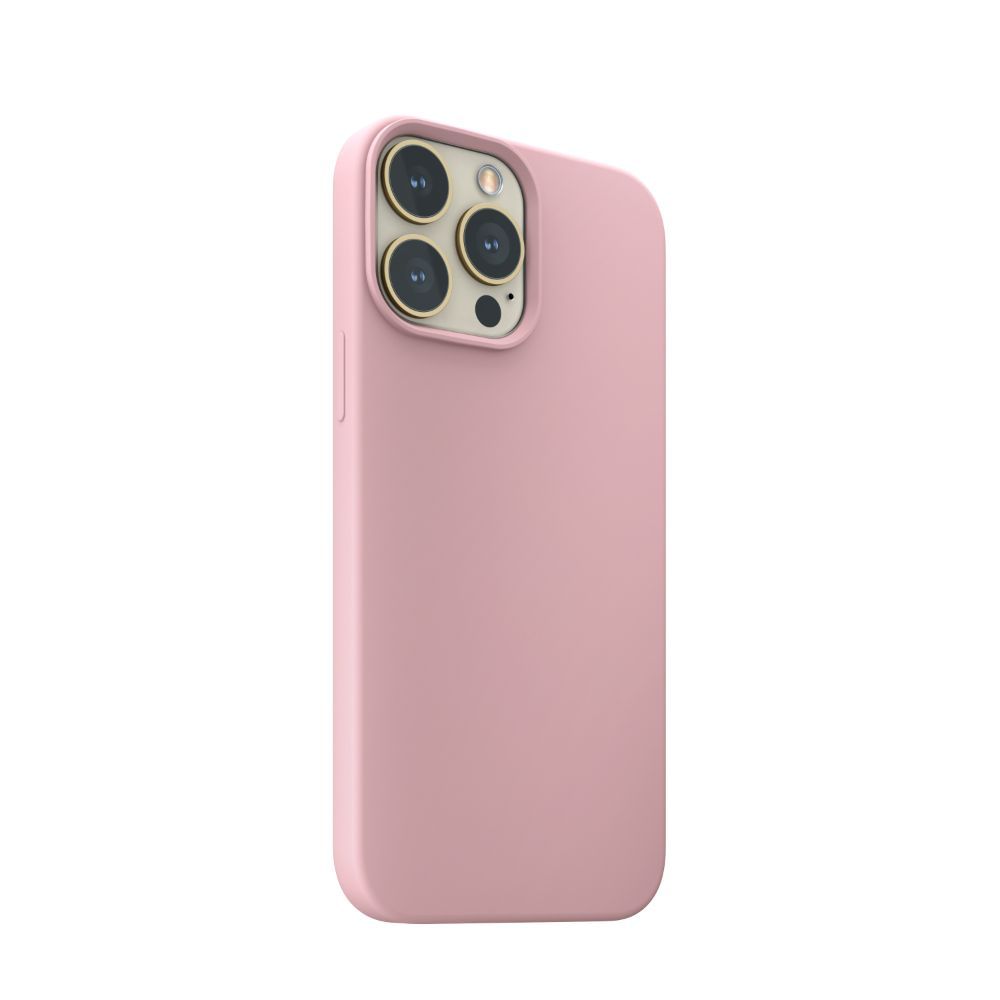 Husa pentru iPhone 13 Pro Max NEXT ONE IPH6.7-2021-MAGSAFE-PINK, One Silicon, MagSafe, Ballet Pink, rezistenta la socuri si zgarieturi, roz