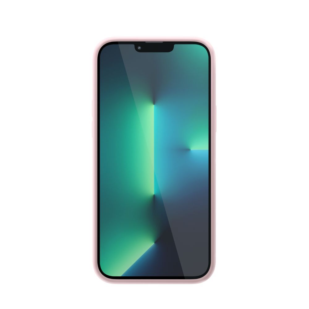Husa pentru iPhone 13 Pro Max NEXT ONE IPH6.7-2021-MAGSAFE-PINK, One Silicon, MagSafe, Ballet Pink, rezistenta la socuri si zgarieturi, roz
