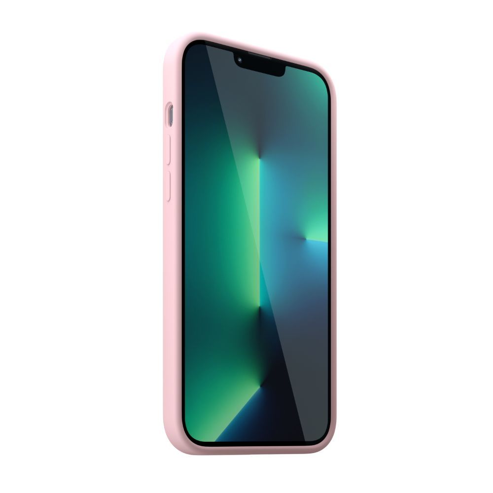 Husa pentru iPhone 13 Pro Max NEXT ONE IPH6.7-2021-MAGSAFE-PINK, One Silicon, MagSafe, Ballet Pink, rezistenta la socuri si zgarieturi, roz
