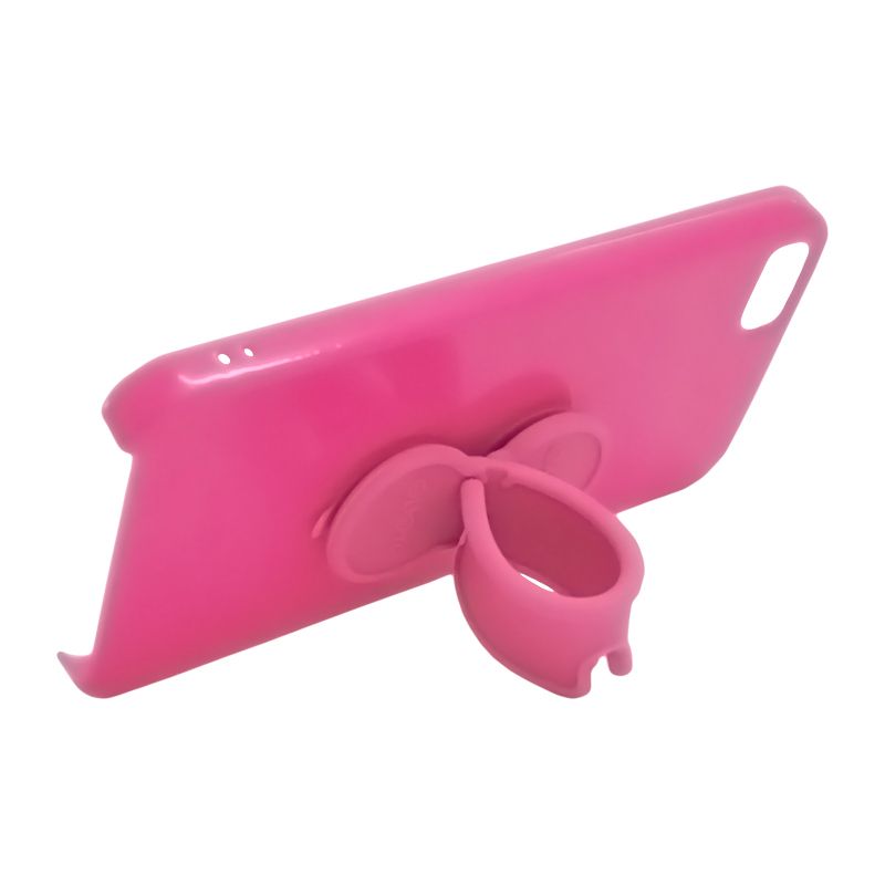 Carcasa pentru iPhone SE/5S ODOYO PH355OP, Vivid Opera Pink, folie inclusa, roz