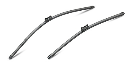 Set stergatoare parbriz DENSO Flat Blade DF-102, lungime 650 mm, lama stergator lata