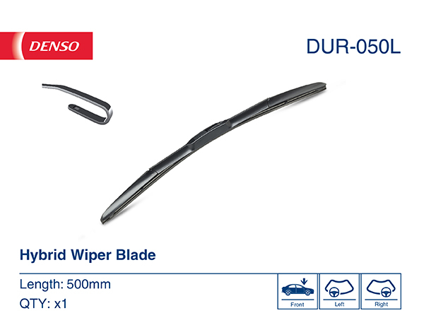 Lamela stergator DENSO Hybrid DUR-050L, lungime 500 mm, spate, lama stergator hibrida