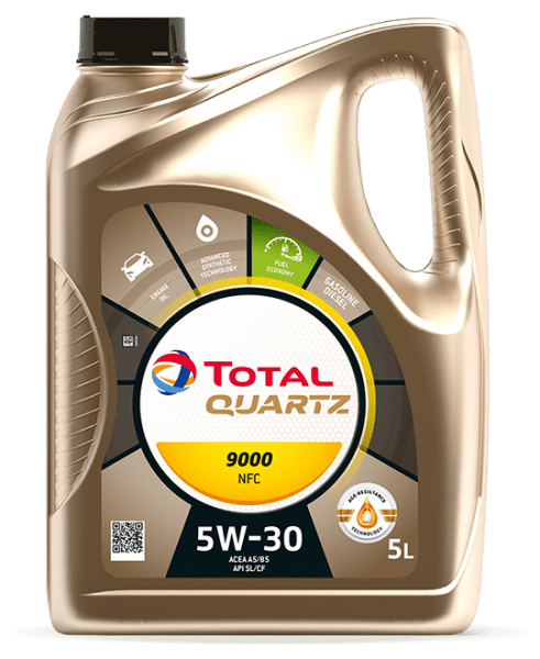 Ulei motor TOTAL Quartz 9000 NFC 5W30 216626, volum 5 litri, sintetic