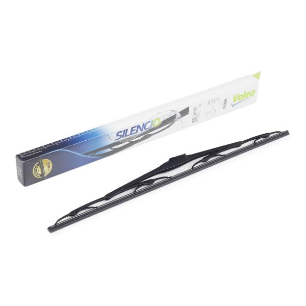 Lamela stergator parbriz VALEO SILENCIO CONVENTIONAL SINGLE 574140, lungime 600 mm, cu duza spalator integrata, standard