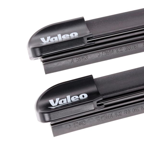 Set stergatoare parbriz VALEO SILENCIO X.TRM FLAT BLADE SET 574462, lungime 600 mm, 500 mm, cu spoiler