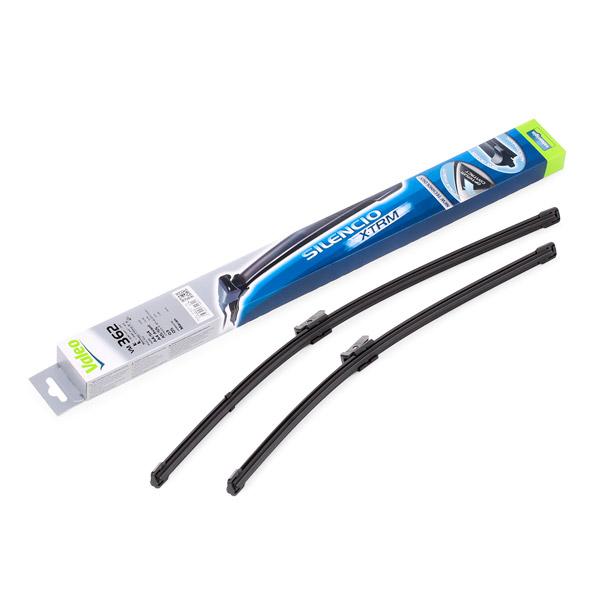 Set stergatoare parbriz VALEO SILENCIO X.TRM FLAT BLADE SET 574462, lungime 600 mm, 500 mm, cu spoiler