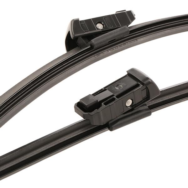 Set stergatoare parbriz VALEO SILENCIO FLAT BLADE SET 577948, lungime 630 mm, 530 mm, lama stergator lata, cu spoiler