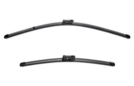 Set stergatoare parbriz VALEO SILENCIO X.TRM FLAT BLADE SET 577804, lungime 600 mm, 400 mm, cu spoiler, fara carcasa
