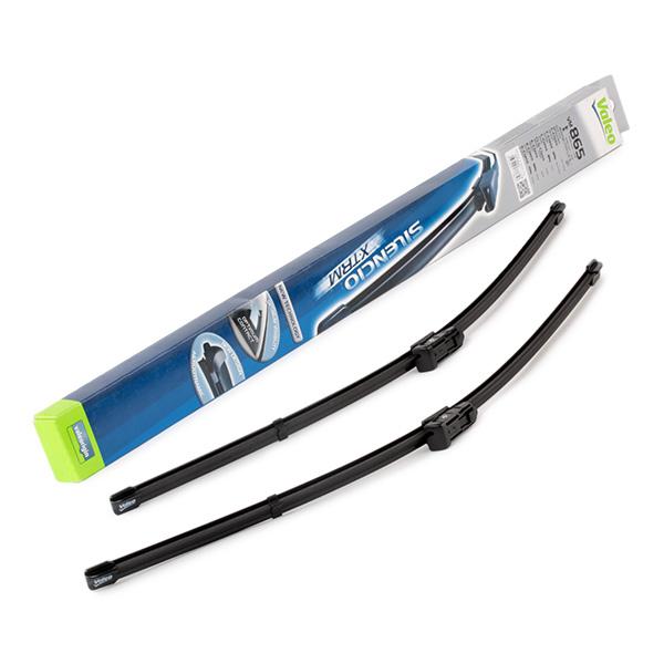 Set stergatoare parbriz VALEO SILENCIO X.TRM 577865, lungime 600 mm, fara carcasa, cu spoiler