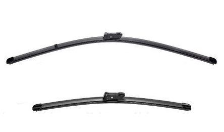 Set stergatoare parbriz VALEO SILENCIO X.TRM FLAT BLADE SET 574384, lungime 530 mm, fara carcasa, cu spoiler