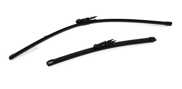 Set stergatoare parbriz VALEO SILENCIO X.TRM FLAT BLADE SET 574388, lungime 600 mm, 380 mm, fara carcasa, cu spoiler