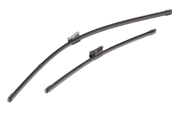 Set stergatoare parbriz VALEO SILENCIO X.TRM FLAT BLADE SET 574474, lungime 600 mm, 380 mm, fara carcasa, cu spoiler