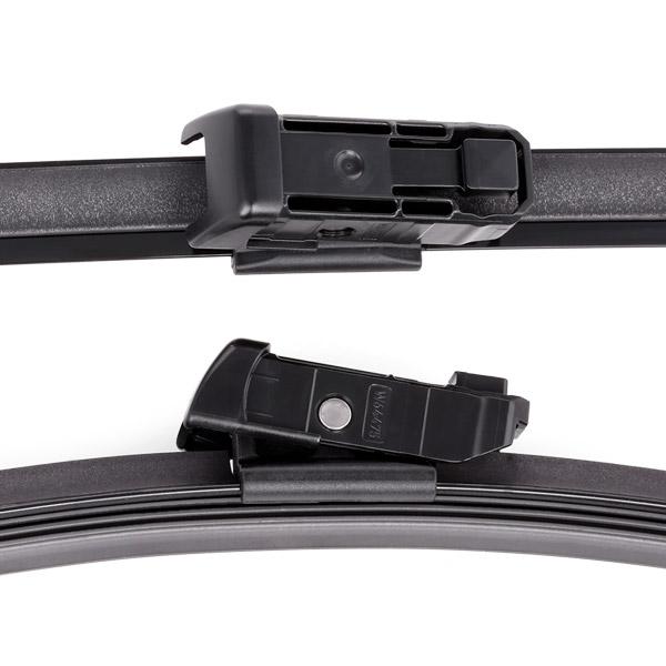 Set stergatoare parbriz VALEO SILENCIO X.TRM FLAT BLADE SET 574474, lungime 600 mm, 380 mm, fara carcasa, cu spoiler
