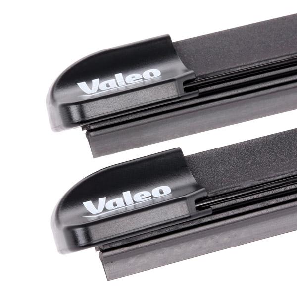 Set stergatoare parbriz VALEO SILENCIO X.TRM FLAT BLADE SET 574474, lungime 600 mm, 380 mm, fara carcasa, cu spoiler
