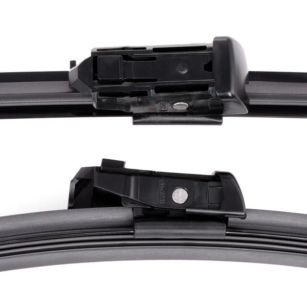Set stergatoare parbriz VALEO SILENCIO X.TRM FLAT BLADE SET 574641, lungime 600 mm, 450 mm, fara carcasa, cu spoiler