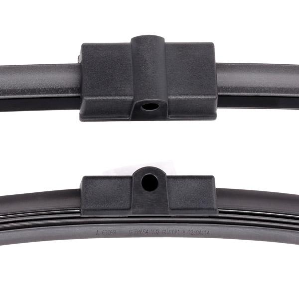 Set stergatoare parbriz VALEO SILENCIO X.TRM FLAT BLADE SET 574346, lungime 600 mm, 475 mm, fara carcasa, cu spoiler
