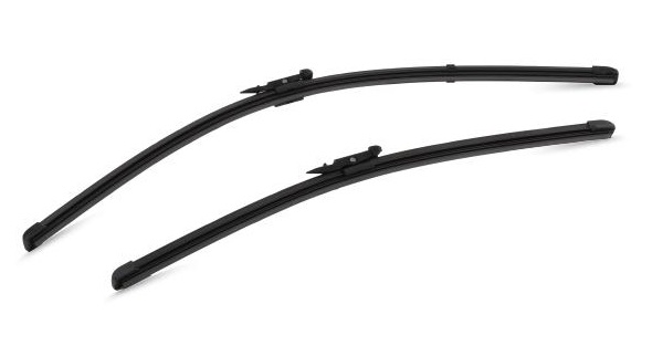 Set stergatoare parbriz VALEO SILENCIO X.TRM FLAT BLADE SET 574470, lungime 600 mm, 475 mm, fara carcasa, cu spoiler