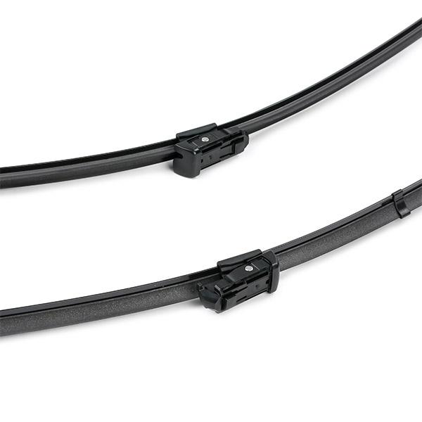 Set stergatoare parbriz VALEO SILENCIO X.TRM FLAT BLADE SET 574643, lungime 600 mm, 500 mm, fara carcasa, cu spoiler