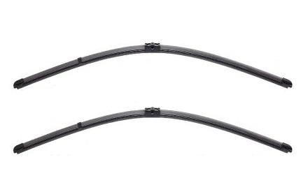Set stergatoare parbriz VALEO SILENCIO X.TRM FLAT BLADE SET 574351, lungime 600 mm, fara carcasa, cu spoiler